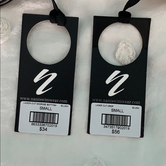 NWT Pink Nani Swimwear Top and Bottom - Picture 6 of 9